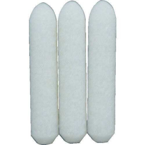 トラスコ中山 工業用ペイントマーカー油性中字 替芯 (3本入) TPM-KS