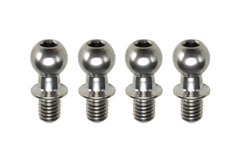 Parts - ヨコモ MS1.0用 高精度チタン製 Φ5.0mm キングピンボール【RP-117】 ラジコンパーツ