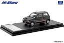 ハイストーリー 1/43 DAIHATSU MIRA Turbo TR-XX (1985) ブラックM【HS423BK】 ミニカー