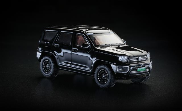 拓意 XCARTOYS 1/64 タンク 700 ブラック【T2-37】 ミニカー