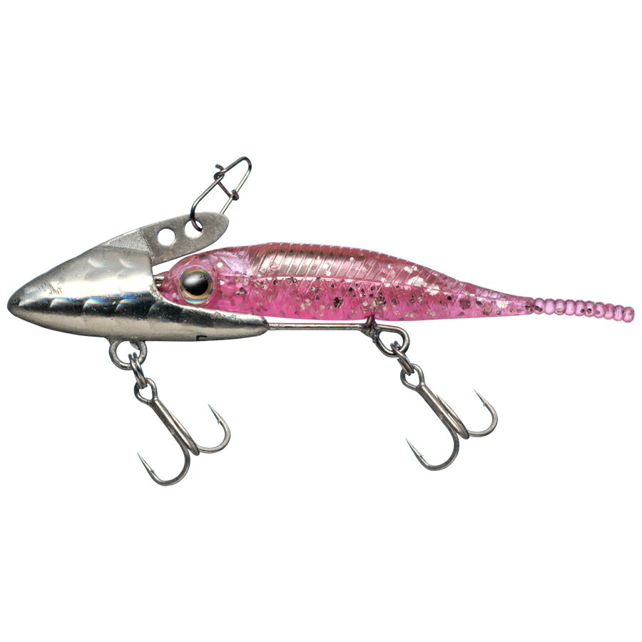 フィッシュアロー ミニフラッシュ バイブ ヘッド 5g #002 ピンク ミニフラッシュ バイブ ヘッド 5g #002 ピンク Fish Arrow メバル、アジ、カサゴ、シーバス、メッキ、カマス等