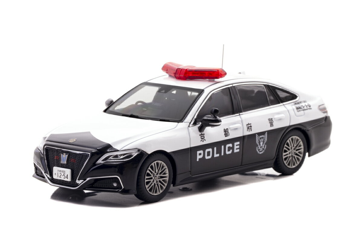 RAI’S 1/43 トヨタ クラウン ハイブリッド (AZSH21) 2024 京都府警察交通部交通機動隊車両 (K02)【H7432402】 ミニカー