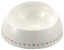 犬用品 ワンちゃんの食べやすい食器 SS 浅型 (ライン) リッチェル ワンタベヤスイシヨキSSアサガタライ