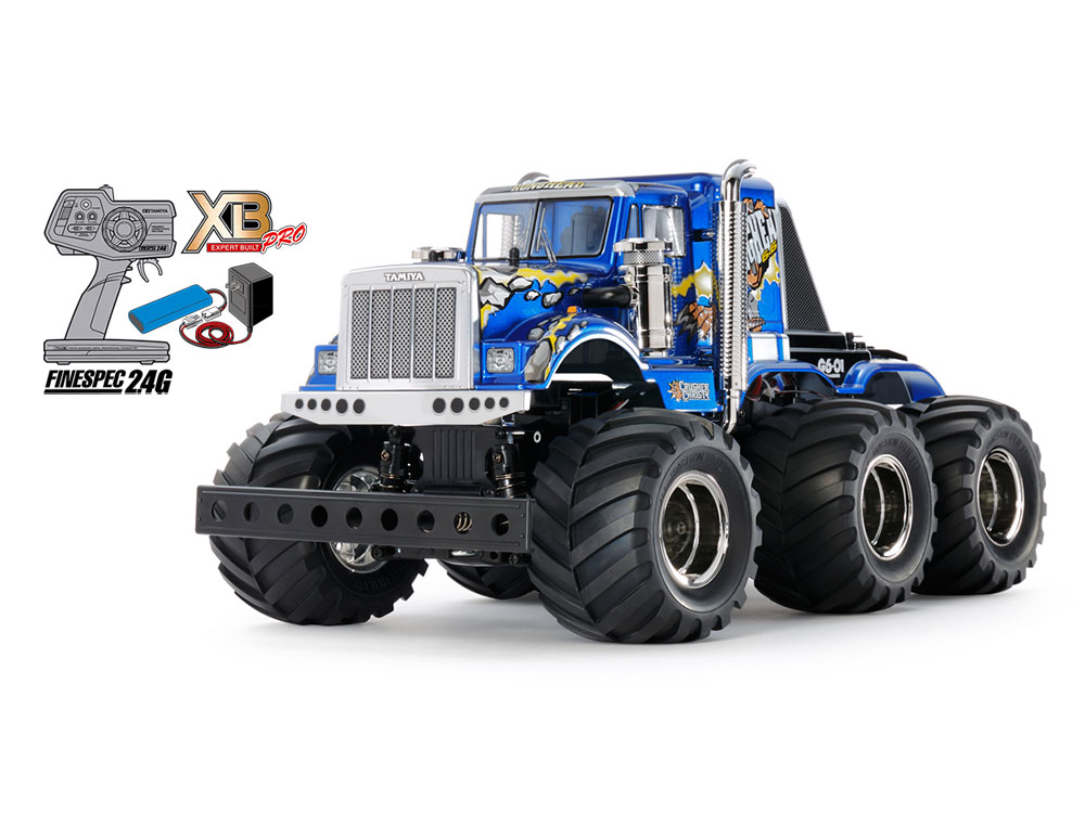 オフロードカー タミヤ 1/18 電動RC完成セット XB コングヘッド 6×6 (G6-01シャーシ)【57905】 ラジコン