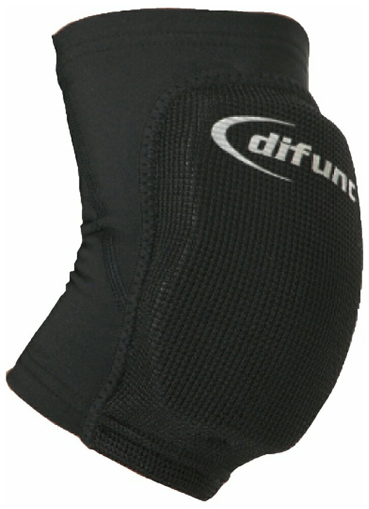 D＆M ディファンク トリコットエルボーパッド 肘サポーター 12mm厚パッド/1枚入り（ブラック・サイズ：..