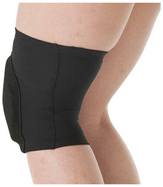 D＆M ディファンク トリコットニーパッド 膝サポーター 13mm厚ワイドパッド/1個入（ブラック・サイズ：..