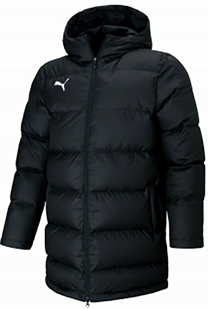 プーマ TEAMLIGA ミドルダウンコート（プーマブラック・サイズ：L） PJ-657738-03-L PUMA