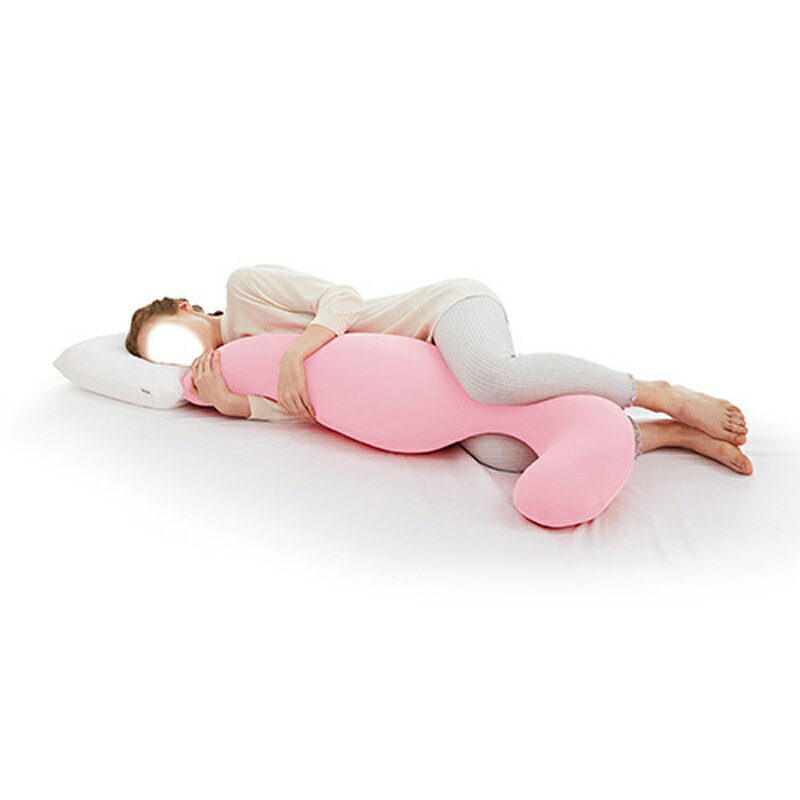 モグ 気持ちいい抱きまくら　本体(カバー付き・クリアピンク) キモチイイダキマクラカバ-ツキCPK MOGU ..