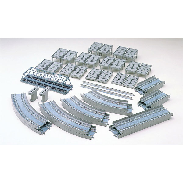 ［鉄道模型］トミックス (Nゲージ) 91074 レールセット高架複線立体交差セット (HCパターン)