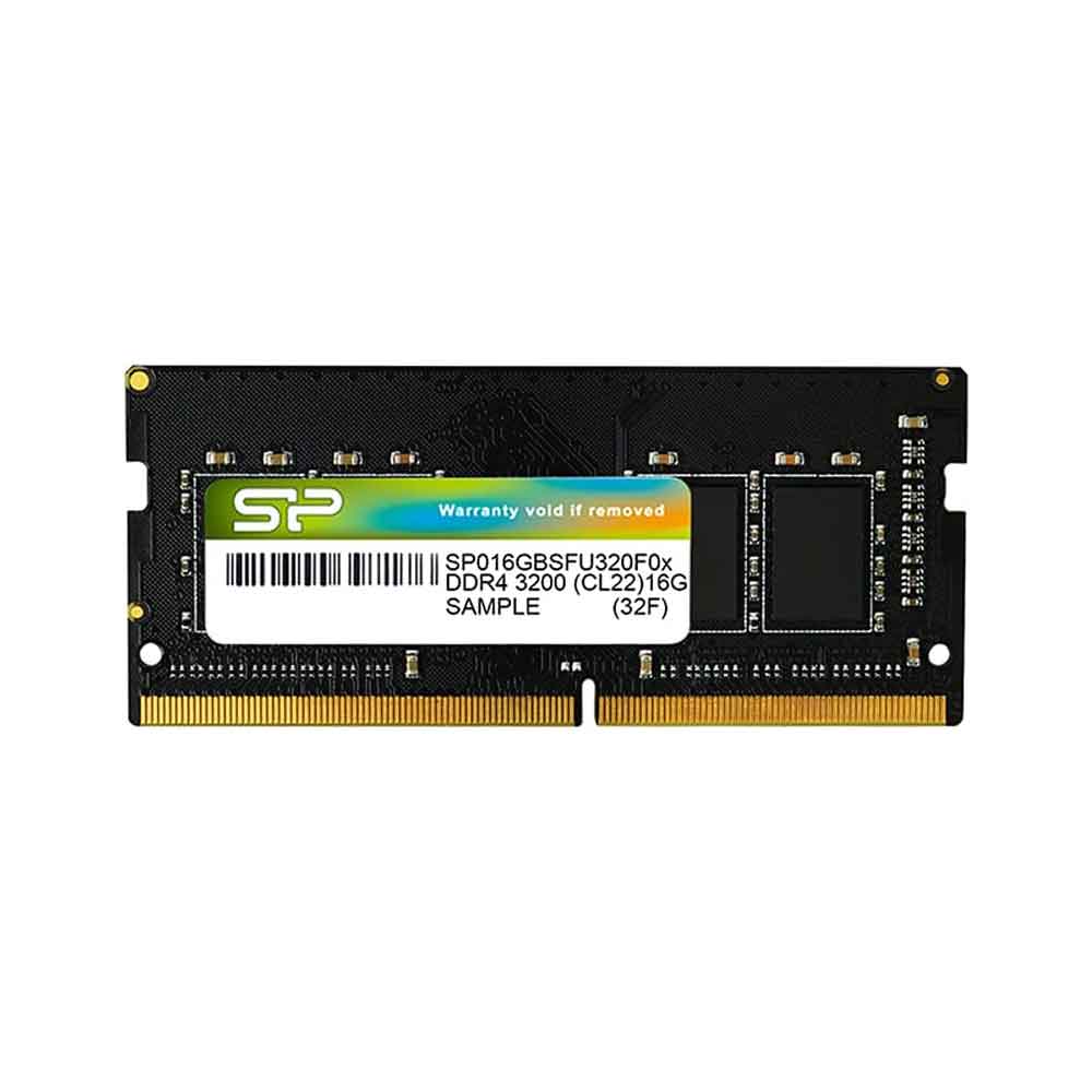 SiliconPower（シリコンパワー） DDR4-3200（PC4-25600）CL22 1.2V Non-ECC Unbuffered 260pin SODIMM 16GB SP016GBSFU320F02 1