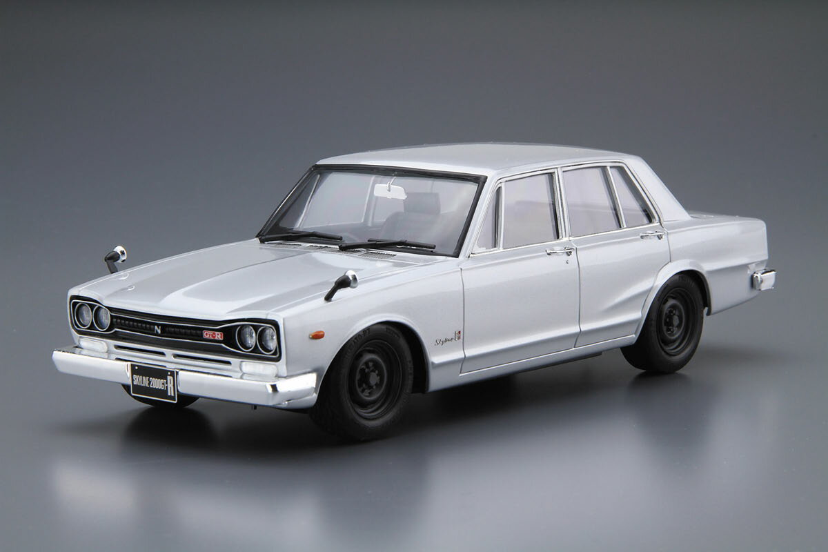 Other - アオシマ 1/24 ザ・モデルカー No.45 ニッサン PGC10 スカイライン2000GT-R '70【01305】 プラモデル