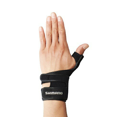 其它 - シマノ リストサポートグローブ(左手) Mサイズ(ブラック) 538376 SHIMANO GL-05LQ