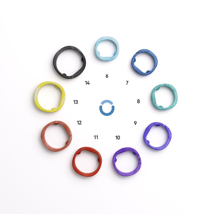 RingConn（リンコン） スマートリング 第2世代 専用サイジングキット US6-14号 SKR-03 [SKR03]【返品種別A】...