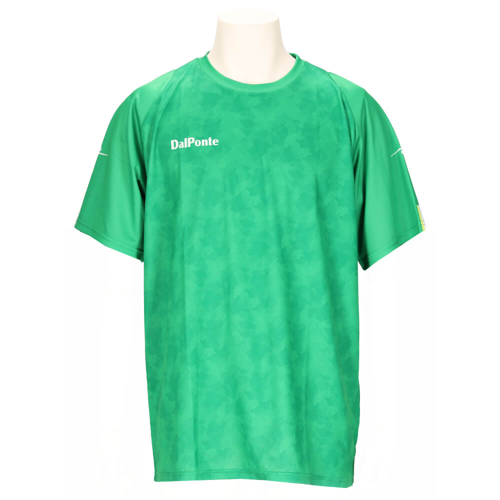 DALPONTE ダブルパイピング昇華ゲームシャツ（グリーン・サイズ：M） DPZ125-GRE-M