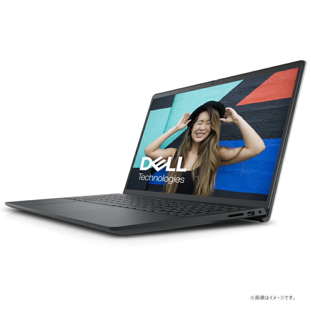 DELL｜デル 15.6型 ノートパソコン Inspiron 15 3520（Core i5 1235U/メモリ 8GB/ 512GB SSD/インテル UHD グラフィックス）-カーボンブラック NI345-EHLBC