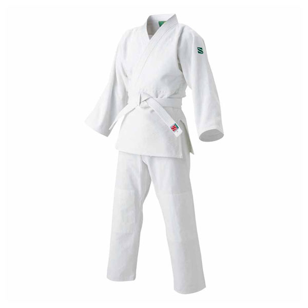 九櫻 大和錦柔道衣 上下セット （ホワイト・S-2） HYK-JSYS2