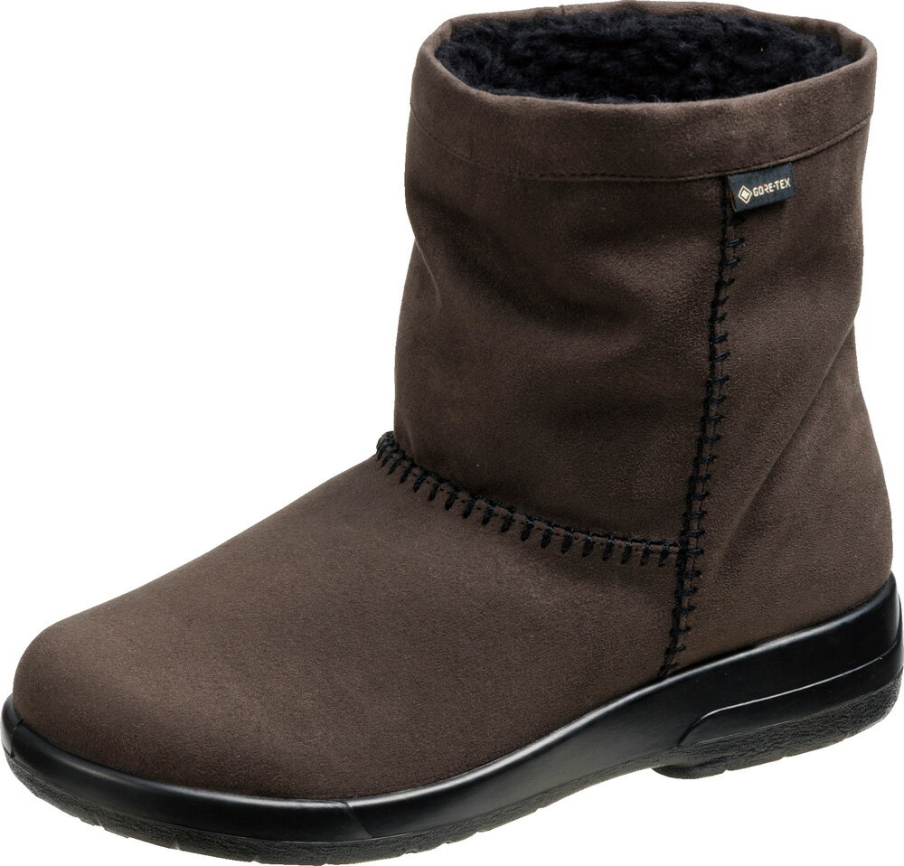 アサヒシューズ 婦人ブーツ（グレー・サイズ：24.0cm） TDY3203-グレ-240 AF32039