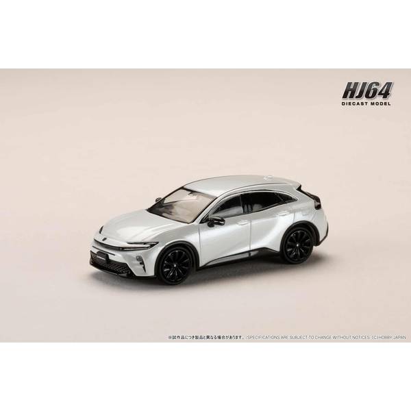 ホビージャパン 1/64 トヨタ クラウンスポーツ Z 2.5L ハイブリッド プレシャスホワイトパール【HJ641084AW】 ミニカー