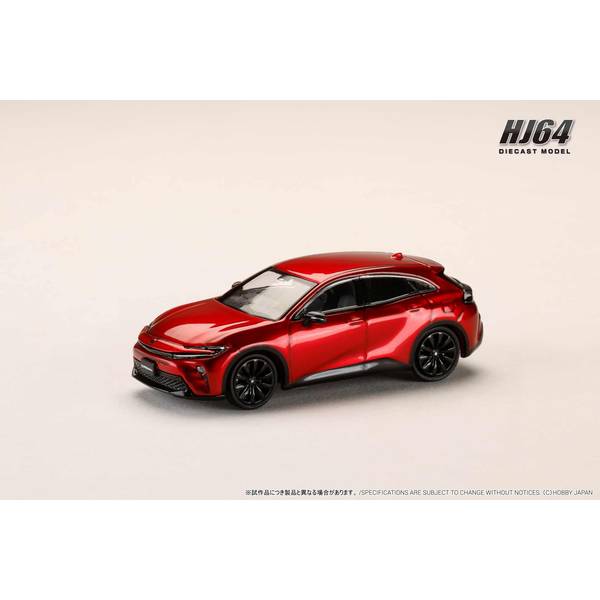 ホビージャパン 1/64 トヨタ クラウンスポーツ Z 2.5L ハイブリッド エモーショナルレッドIII【HJ641084AR】 ミニカー