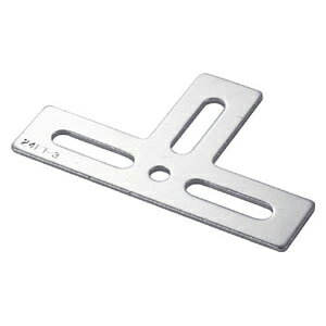 トラスコ中山 ジョイント金具24型フラット クロム 寸法100×64 穴数4 TK24-FT3C