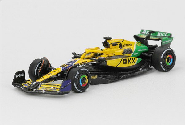MINI-GT 1/64 マクラーレン F1 MCL38 2024 2位入賞車 #81 モナコグランプリ【MGT01165-L】 ミニカー