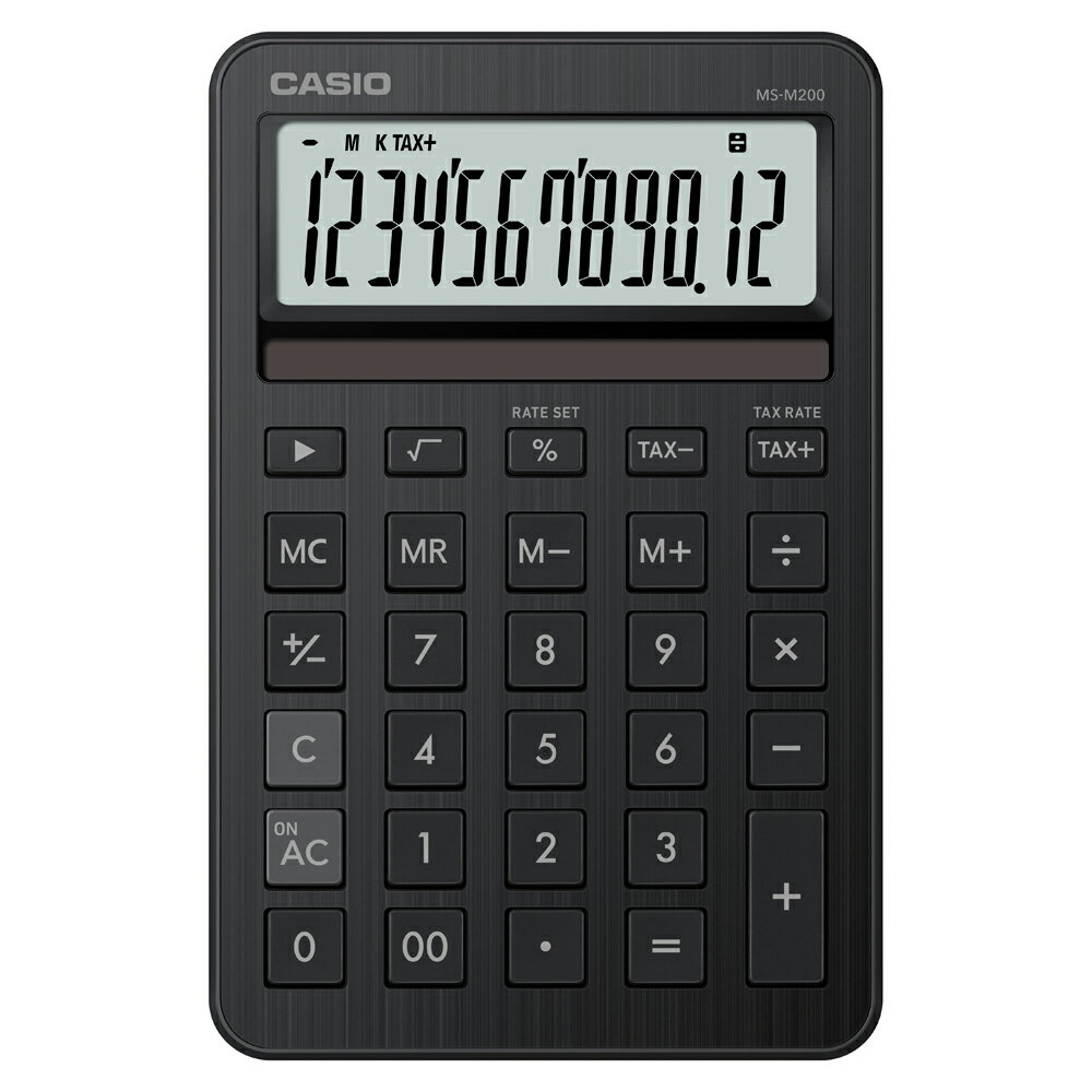 【返品種別A】□「返品種別」について詳しくはこちら□■新製品■2025年12月 発売◆電卓に、洗練と上質を。そこにあるだけで、空間やインテリアの一部になるほどの存在感。スタイリッシュなフォルムが、使う人のセンスを静かに引き立てます。卓上でも...