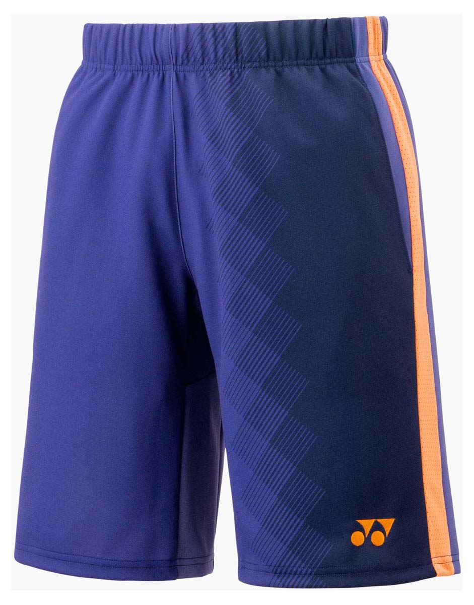 ヨネックス メンズ ニットハーフパンツ（ブルーベリー・サイズ：M） YO-15253-118-M YONEX