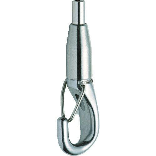 トラスコ中山 ワイヤーグリッパー 外れ防止カラビナ付きフック SUS TSM-20VP