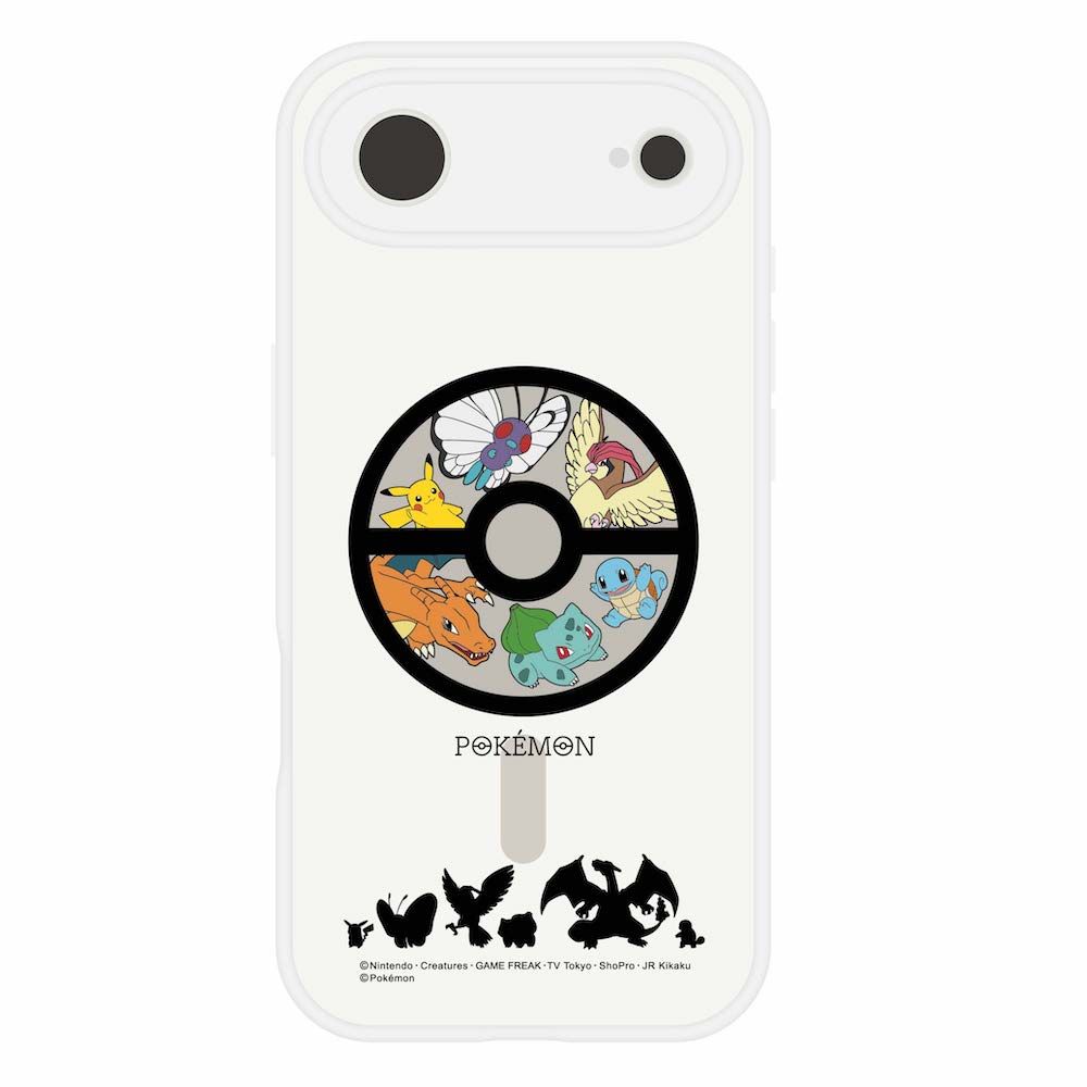 樂天商城 - グルマンディーズ iPhone Air用 MagSafe対応 プランプフレームケース IIIIfit ポケモン（クリア） PKE-30CL