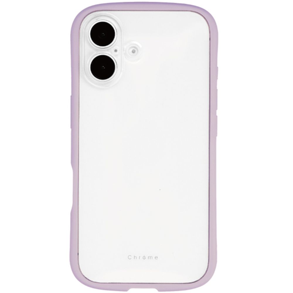 乐天商城 - NATURALdesign iPhone 17用 背面型ケース CHROME-CLEAR（ココア） IP25-61-CHC10