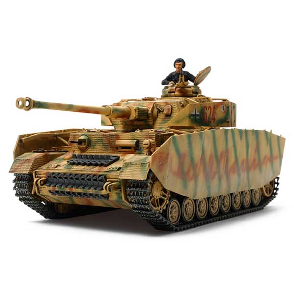タミヤ 1/48 MM ドイツIV号戦車H型（後期型）【32584】 プラモデル