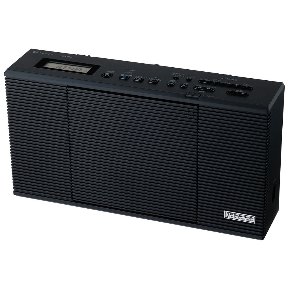 東芝 Bluetooth機能搭載CDラジオ（ブラック） AX-CR80(K) TOSHIBA AX-CR80
