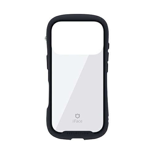 Hamee iPhone 17 Pro用 強化ガラスクリアケース iFACE REFLECTION（ブラック） 41-...