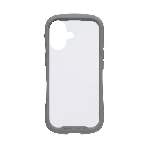 Hamee iPhone 17用 強化ガラスクリアケース iFACE REFLECTION FROST（グレー） 41-183087