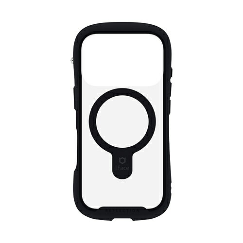 樂天商城 - Hamee iPhone 17 Pro用 MagSynq強化ガラスクリアケース iFACE REFLECTION（ブラック） 41-183209
