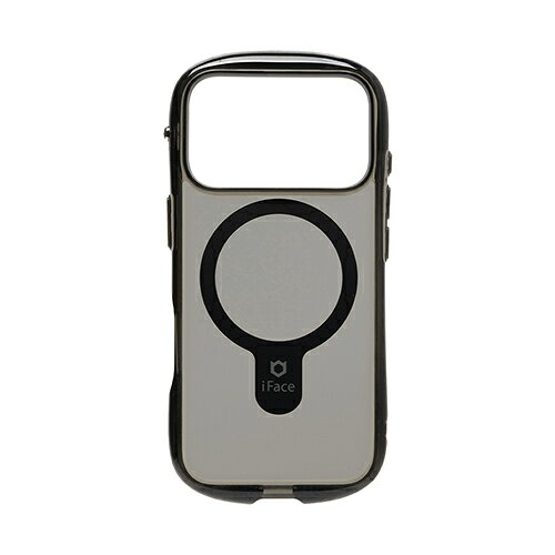 Hamee iPhone 17 Pro用 MagSynqケース iFACE LOOK IN CLEAR HYBRID（ブラック/フロ...