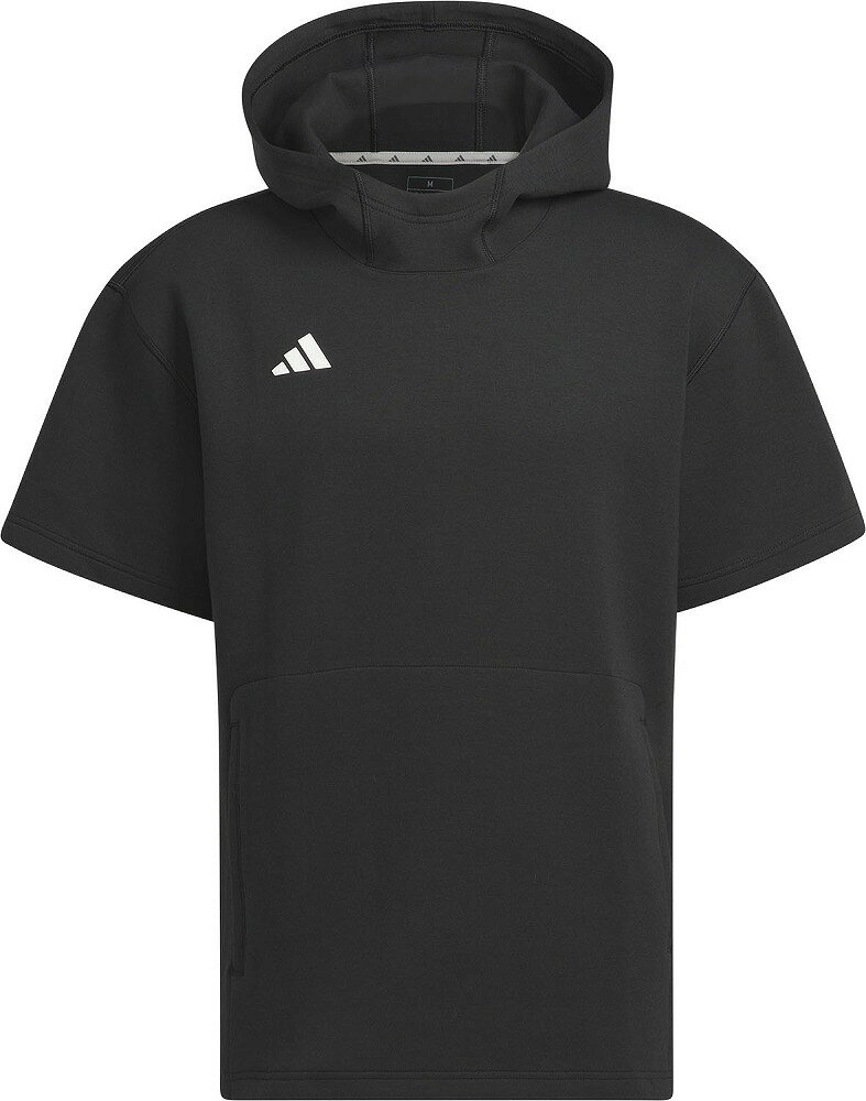 【返品種別A】□「返品種別」について詳しくはこちら□◆adidasの半袖フード付きスウェットシャツを着て、試合に備えよう。◆試合前の練習中に、ダグアウト、バッティングケージ、フィールドで快適に過ごせるように作られたこのスウェットシャツは、ゆったりとフィットし、投打のあらゆる動きに対応。◆フードとカンガルーポケットがあたたかさをプラス。◆リサイクル素材を選ぶことで、すでに存在する資源を再利用し、廃棄物の削減につなげている。◆また、再生可能な素材を取り入れることで、限りある資源への依存を減らしている。◆この製品は、リサイクル素材や再生可能素材をブレンドしたものを70％以上使用。■　仕　様　■素材：綿56％リサイクルポリエステル40％ポリウレタン4％ルーズフィットフード付きカンガルーポケットリサイクル・再生可能素材を70％以上使用メンズ[ADJJRY93IS9767L]アディダスアウトドア＞野球・ソフトボール＞ウエア＞トレーニングウェア＞トップス
