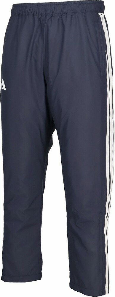 アディダス メンズ スリーストライプス ルーズフィット 中わた入りウィンド フルレングス パンツ（レジ..