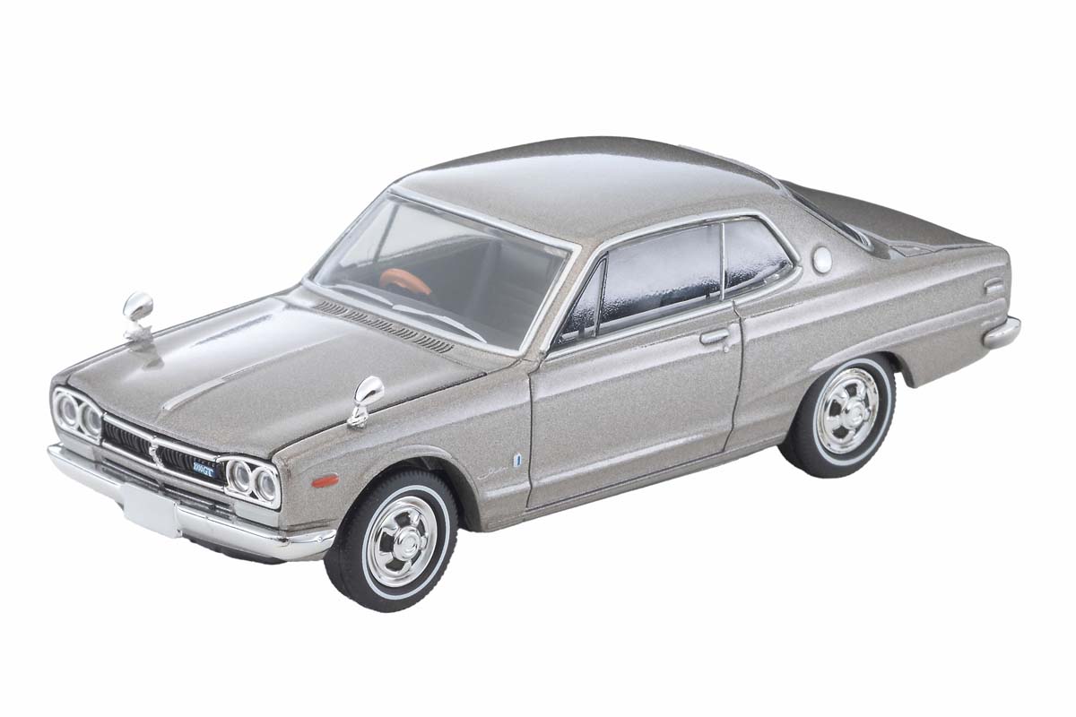 トミーテック 1/64 LV-N357a 日産 スカイライン ハードトップ 2000GT（銀） 71年式【336495】 ミニカー...