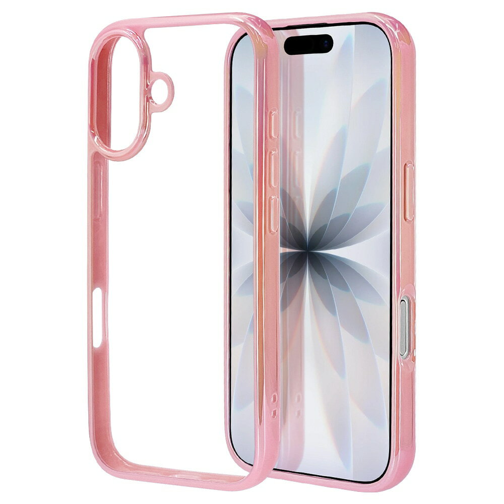 �饹���Хʥ� iPhone 17�� AURORA TPU��PC�������ե졼��ʥԥ�*���ꥢ�� 8918IP5AHPPK