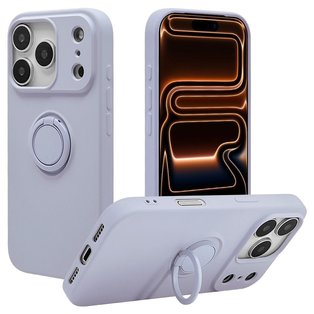 Rakuten - ラスタバナナ iPhone 17 Pro用 TPUリングケース（スモーキーブルー） 9037IP5BTPRSBL