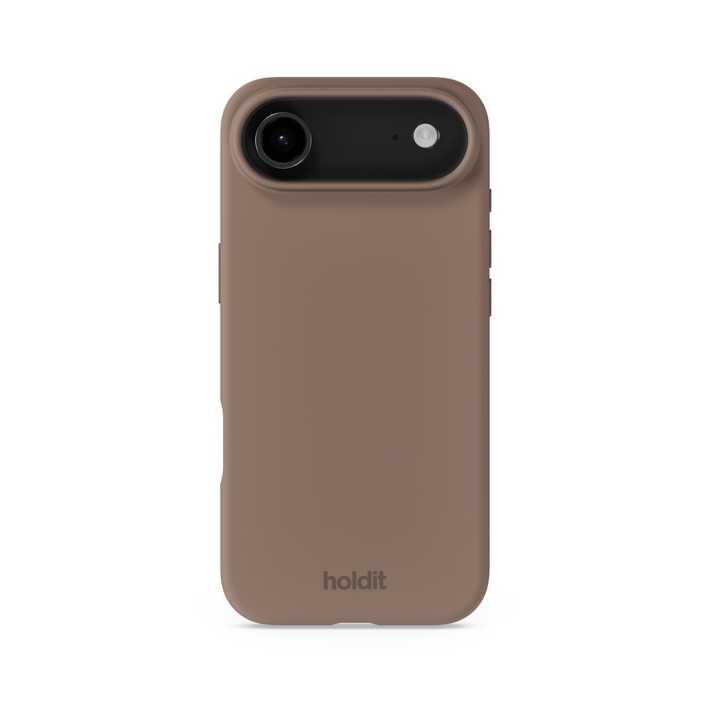 Holdit（ホールディット） iPhone Air用 ソフトタッチシリコーンケース（Mocha Brown） 16807(HOLDIT)