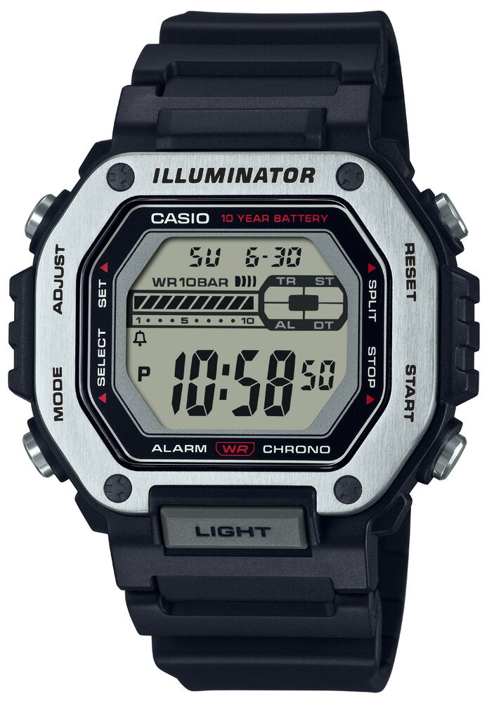 樂天商城 - カシオ 【国内正規品】CASIO Collection　スタンダード クオーツ　メンズタイプ MWD-110H-1AJF [MWD110H1AJF]【返品種別A】