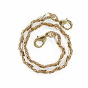 abbi Leather Chain Short Strap 約30cm(アイボリー) 7971CN(2)