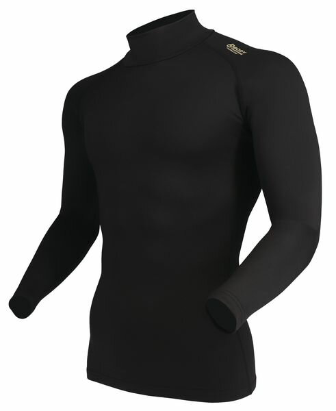 おたふく手袋 BTパワーストレッチ サーモ エボ ハイネックシャツ (黒 サイズ：M) OTF-2117280 BODY TOUGHNESS