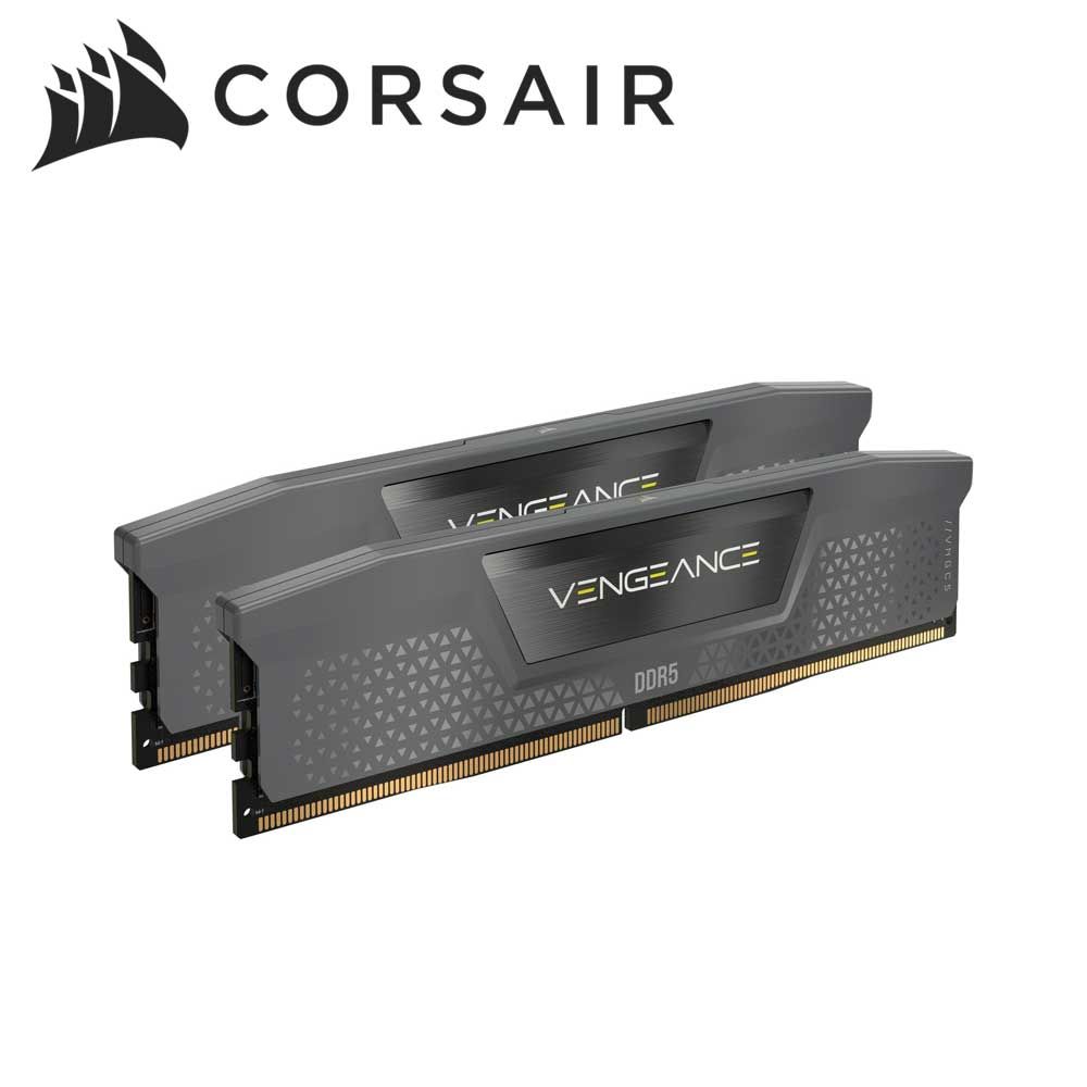 CORSAIR｜コルセア DDR5-6000MHz (PC5-48000) UDIMM 32GB(16GBx2) VENGEANCE DDR5 AMD EXPO（グレー） CMK32GX5M2E6000Z36
