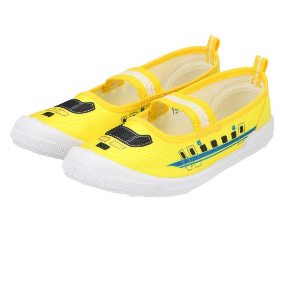 Slippers - BACKYARD FAMILY(バックヤードファミリー) キャラクター 上履き キッズサイズ（ドクターイエロー 18.0cm） BF016582-1D-2C