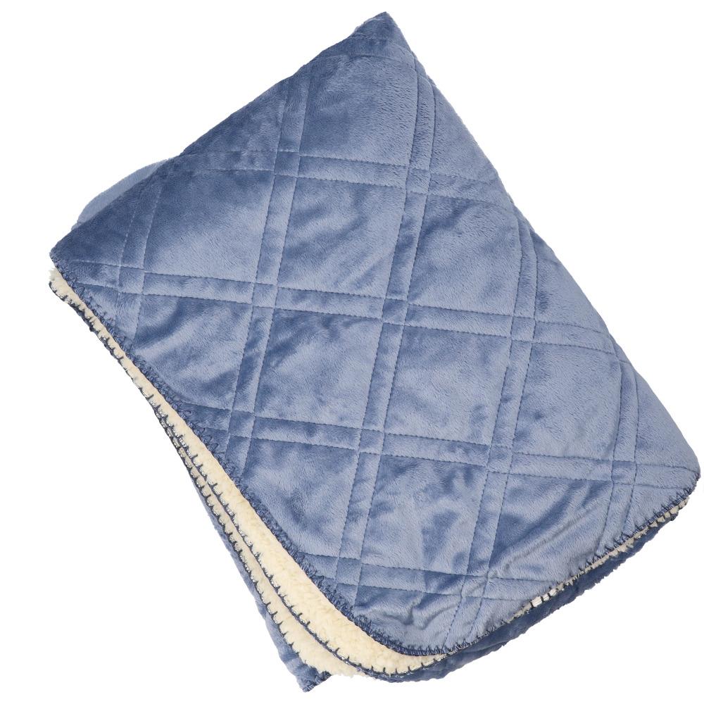 BACKYARD FAMILY(バックヤードファミリー) アサンテ キルトブランケット 100×140cm（BL） ASANTEL-1A-2C