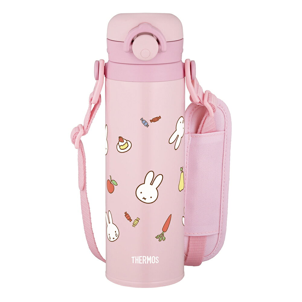 サーモス 真空断熱キッズケータイマグ　0.5L　ライトピンク JPF-500B-LP THERMOS miffy [JPF500BLP]