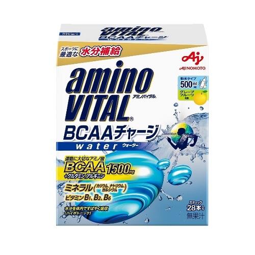 アミノバイタルBCAAチャージウォーター28本入箱 味の素 アミノVBCAAチヤ-ジW28P